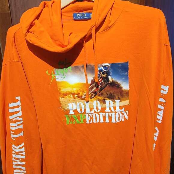 Polo Ralph Lauren Voyager Long-Sleeve Hooded T-Shirt - Picture 1 of 3